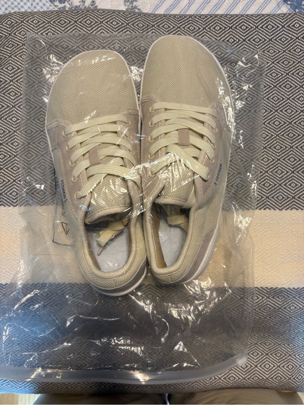 Wide Step Neutral Cream Women's Sneakers - - Picture 5 of 6